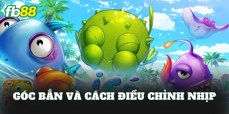 Góc bắn và cách điều chỉnh nhịp