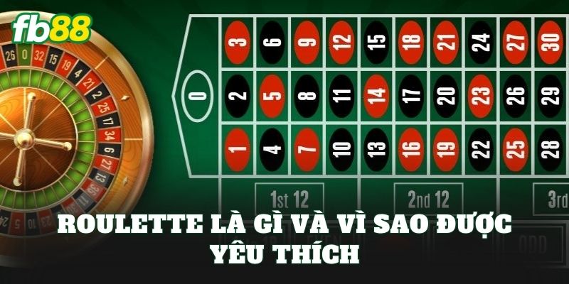 Roulette: Trải Nghiệm Vòng Quay Casino Chuẩn Live 1 Roulette là gì và vì sao được yêu thích