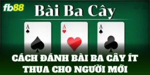 cach danh bai ba cay it thua cho nguoi moi