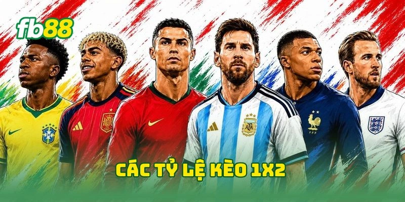 Tỷ Lệ Kèo Châu Âu Hôm Nay - Bí Kíp Chọn Cửa Chuẩn tại FB88 3 Các tỷ lệ kèo 1x2