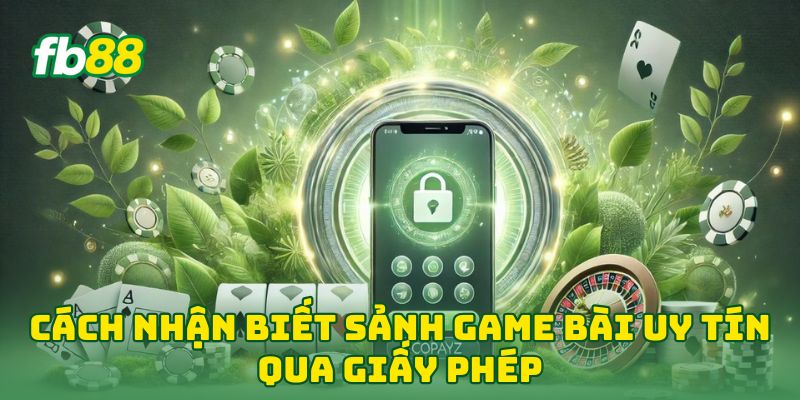 Cách Nhận Biết Sảnh Game Bài Uy Tín qua giấy phép
