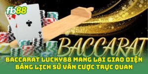 Baccarat Lucky88 mang lại giao diện bảng lịch sử ván cược trực quan 