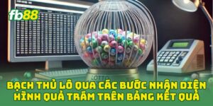 Bạch Thủ Lô qua các bước nhận diện hình quả trám trên bảng kết quả