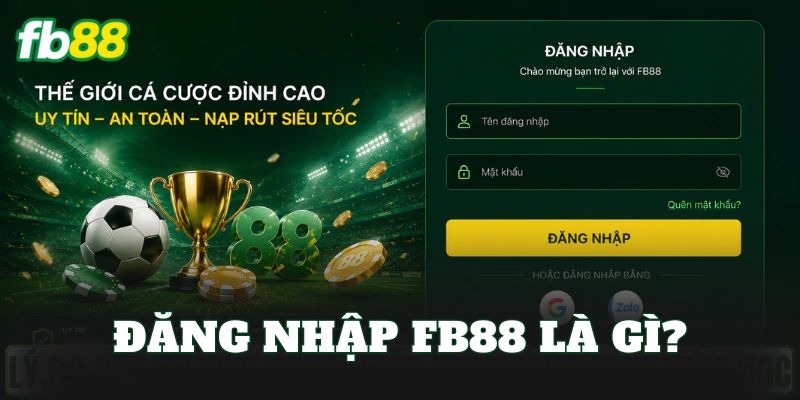 Đăng Nhập FB88 1 Đăng nhập FB88 là gì?