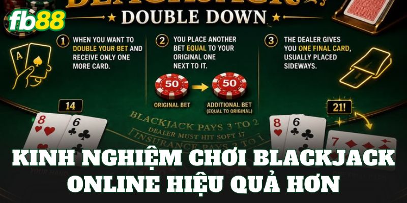 Blackjack Online – Trải Nghiệm Game Bài 21 Hấp Dẫn 3 Kinh nghiệm chơi blackjack online hiệu quả hơn