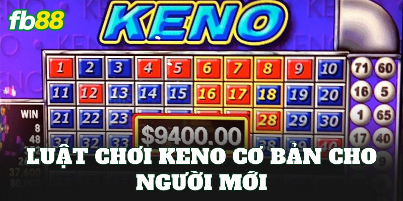 Keno Là Gì? Cách Chơi Và Kinh Nghiệm Tham Gia Hiệu Quả 2 Luật chơi keno cơ bản cho người mới