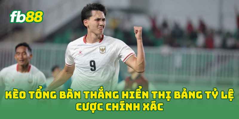 Kèo Tổng Bàn Thắng - Cách Chọn Tài Xỉu Hiệu Quả Đến 90% 3 Kèo Tổng Bàn Thắng hiển thị bảng tỷ lệ cược chính xác